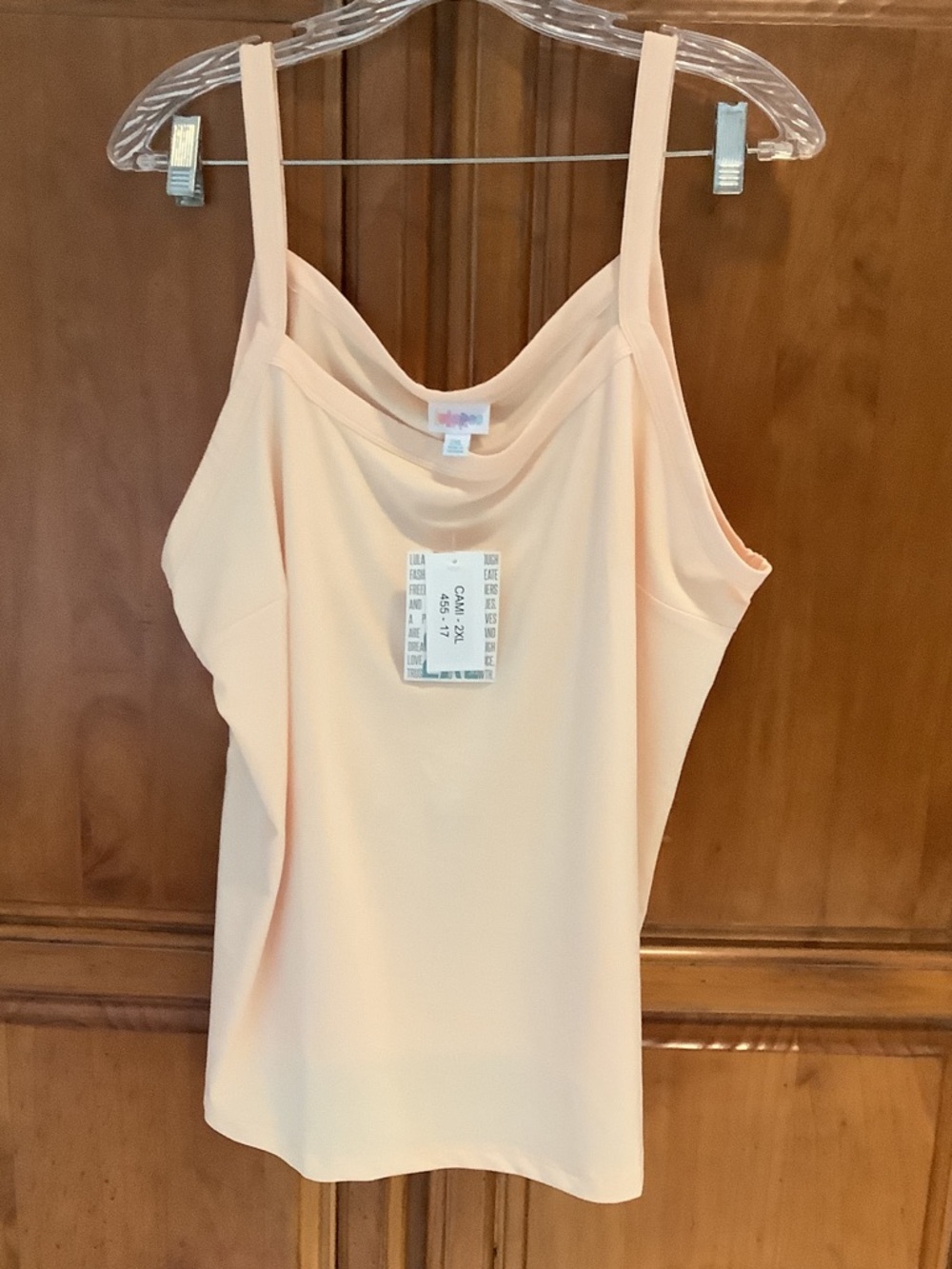 Woman’s 2x new cami beige